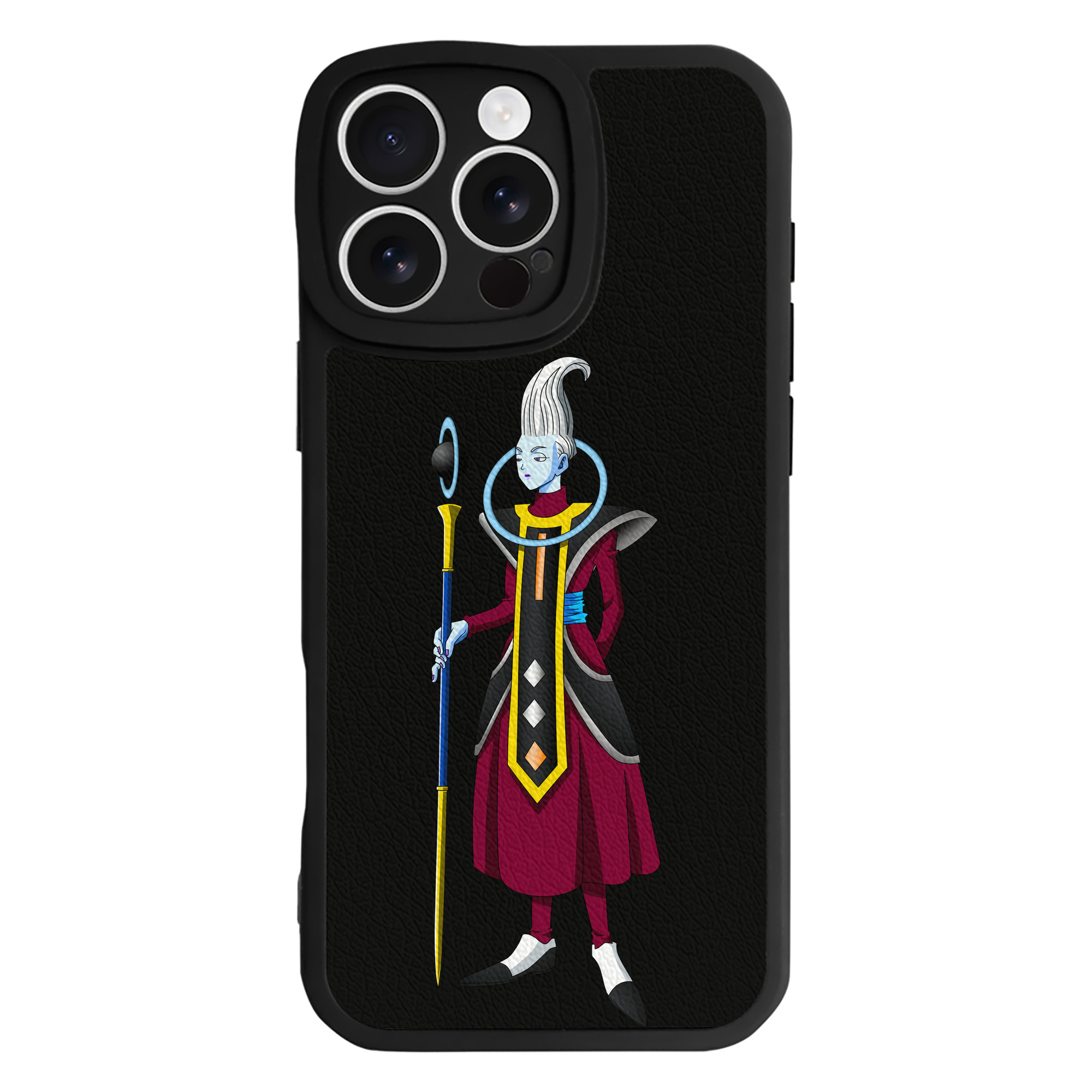 （画像用） ドラゴンボール DRAGON BALL 【iPhone 16シリーズ対応】シリコンスマホケース（レザー調） 材質：シリコン